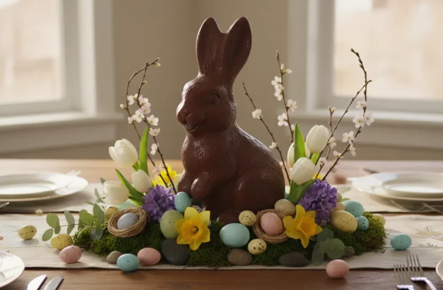 Master the art of chocolate bunny decoration with this expert guide to DIY faux Easter crafts. Learn to make stunning, lasting non-edible pieces.