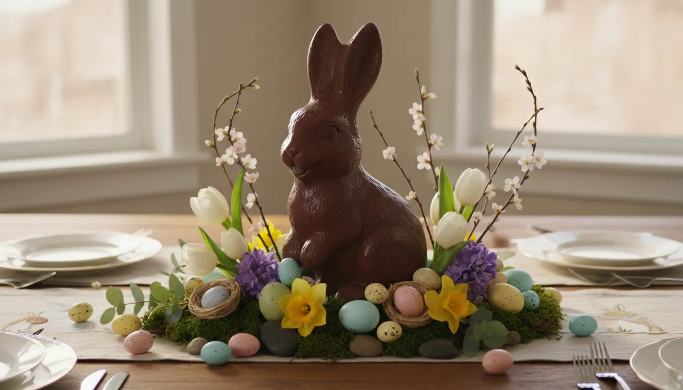 Master the art of chocolate bunny decoration with this expert guide to DIY faux Easter crafts. Learn to make stunning, lasting non-edible pieces.