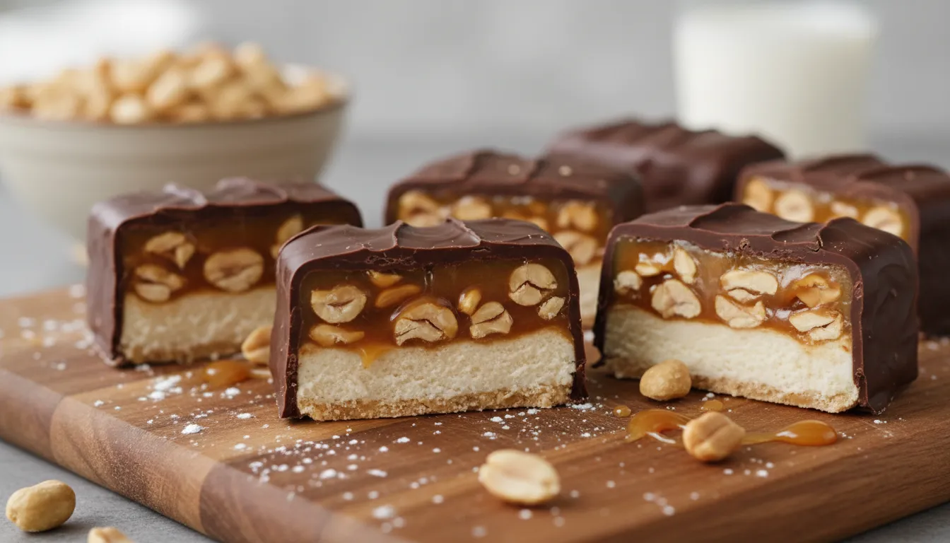 Homemade Snickers