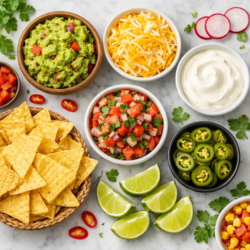 taco salad toppings spread for homemade taco salad recipes